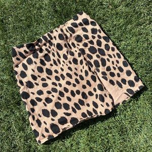 Princess Polly -Motel cheetah skirt with slit